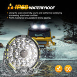(2pcs/set) 9 INCH 270W 37776LM 360-PRO Series Custom Lens LED Driving Lights+Amber/Black Covers(Optional) for Toyota Tacoma 2016 2017 2018 2019 2020 2021