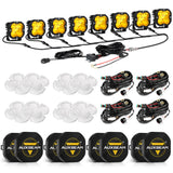 XP-ULTRA Series 3 Inch 80W 9600LM LED Pods Lights White&Amber