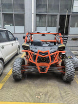 3FT/4FT LED RGB Whip Lights with Bluetooth/ Remote Controlled & Red Universal Flagpole Light Mount  for all UTVs with 1.75" to 2" Roll Cage