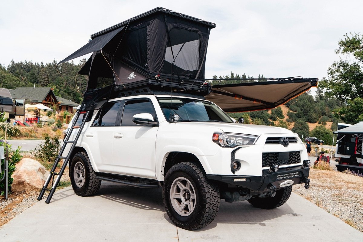 Alpine 51 Hardshell Rooftop Tent, Aluminum, 2 Person, Black Tuff Stuff Overland
