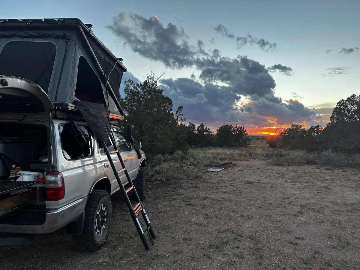 Alpine 51 Hardshell Rooftop Tent, Aluminum, 2 Person, Black Tuff Stuff Overland