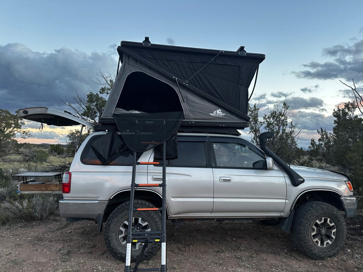 Alpine 51 Hardshell Rooftop Tent, Aluminum, 2 Person, Black Tuff Stuff Overland