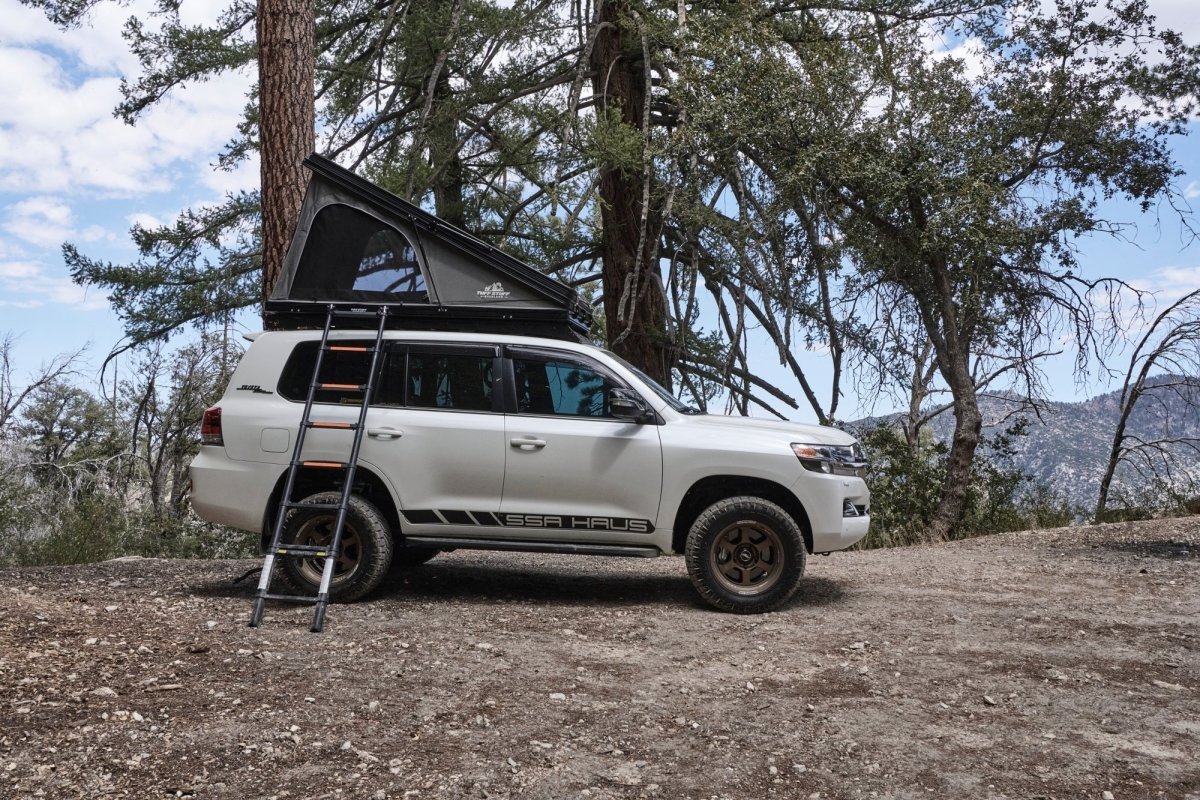 Alpine 51 Hardshell Rooftop Tent, Aluminum, 2 Person, Black Tuff Stuff Overland