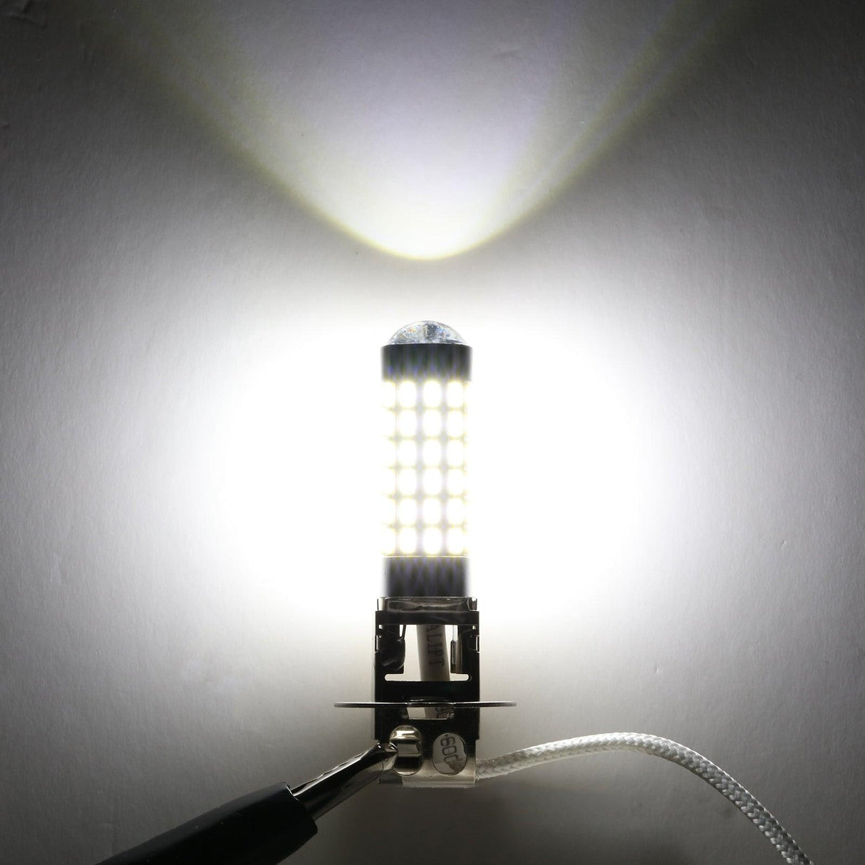 H3 LED Fog Light/DRL Bulbs 6W 2000ML 6500K White | 2 Bulbs