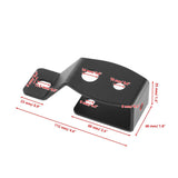 4 Inch 30W Corrugated Lens Flood Beam LED Pods Lights with A-Pillar Mounting Bracket For Ford Bronco 2/4 Door 2021 2022