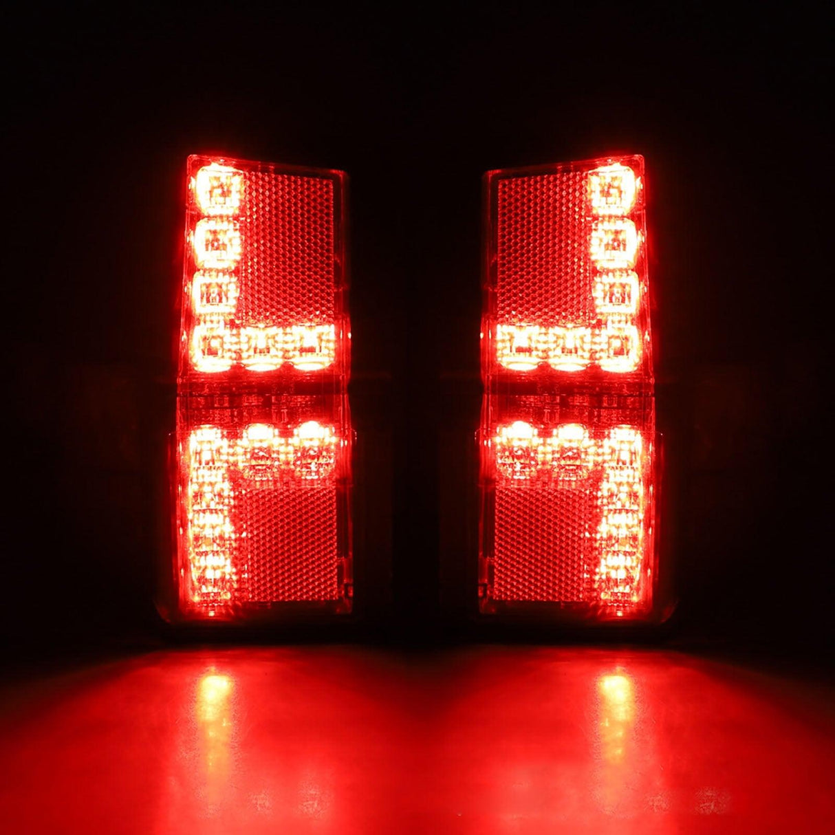 (2pcs/set) Smoked LED Tail Lights Rear Brake Stop Running Lamp for Polaris Ranger 1000 Models 2018 2019 2020 2021 2022, Replace OEM #2413766