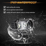 R4 Series | 4 Inch 60W Corrugated Lens 120° Wide Beam LED Pods Lights