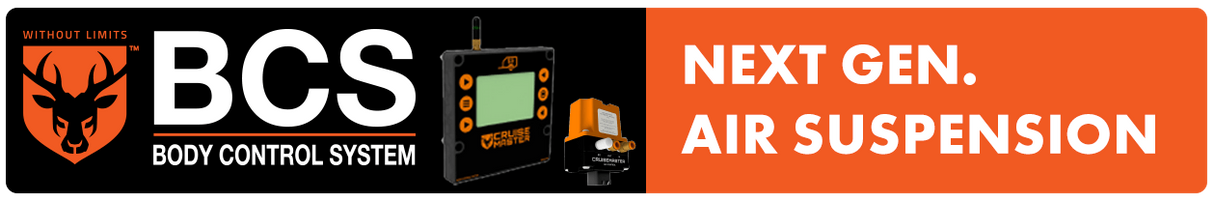 Cruisemaster BCS Next Gen Air Suspension System