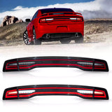 LED Tail Lights Assembly Full LED W/Start-Up Animation For 2011-2014 Dodge Charger