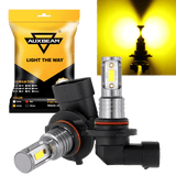 For 2000-2003 Ford F150 F-16 Plus Series 9007 Built-in Canbus Automotive Grade 14000LM LED Light Bulbs High Low Beam Bundle