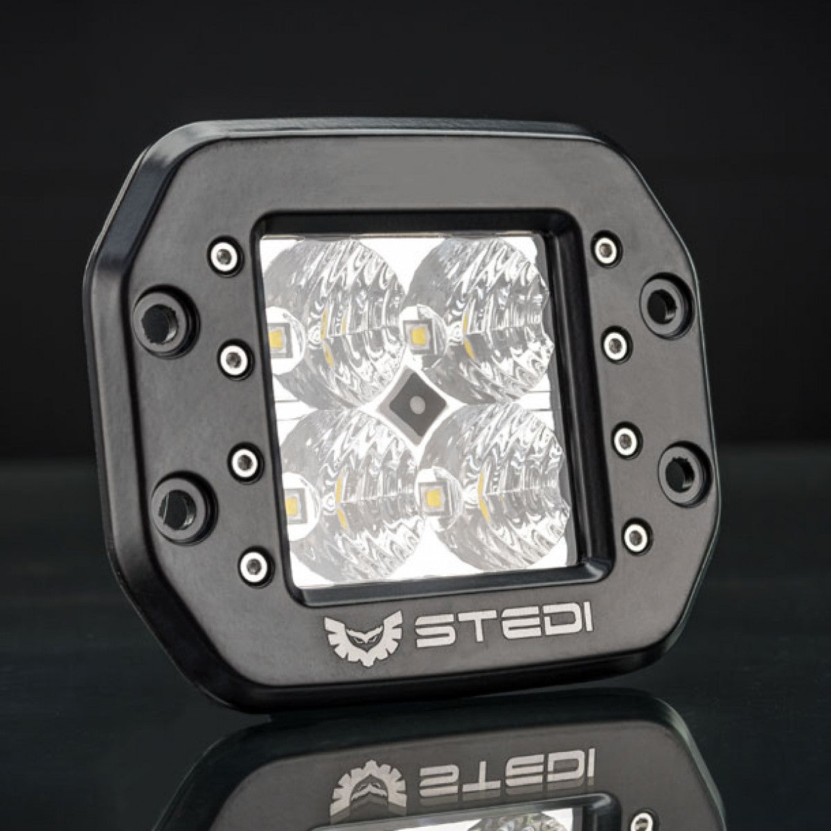 STEDI C-4 Black Edition Flush Mount LED Light (Flood) Rove Overland