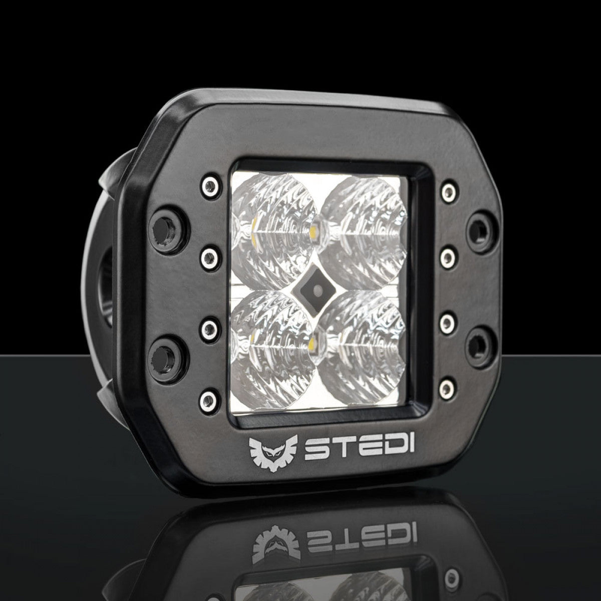 STEDI C-4 Black Edition Flush Mount LED Light (Flood) Rove Overland