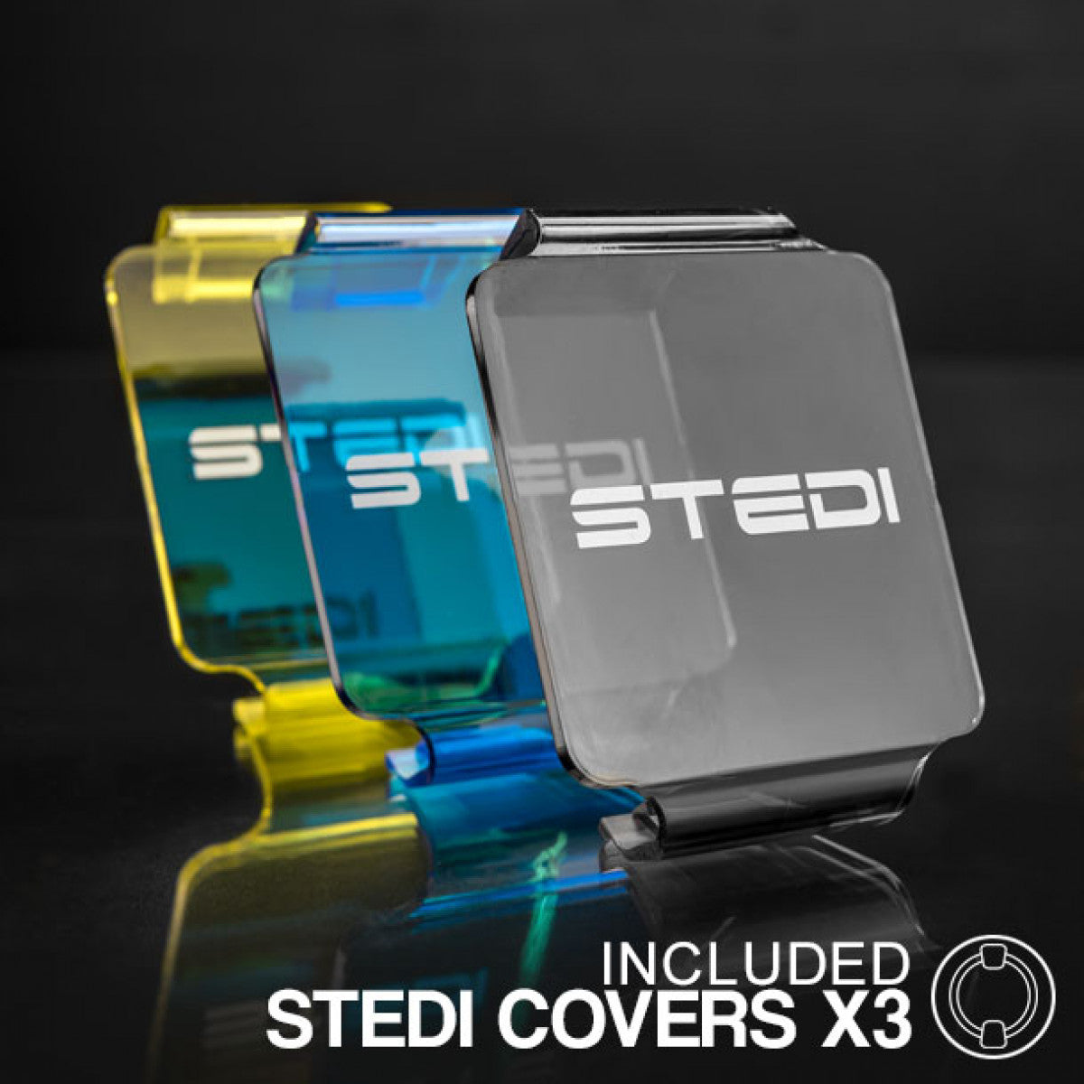 STEDI C-4 Black Edition LED Light Cube (Flood) STEDI LED Driving Lights and Accessories