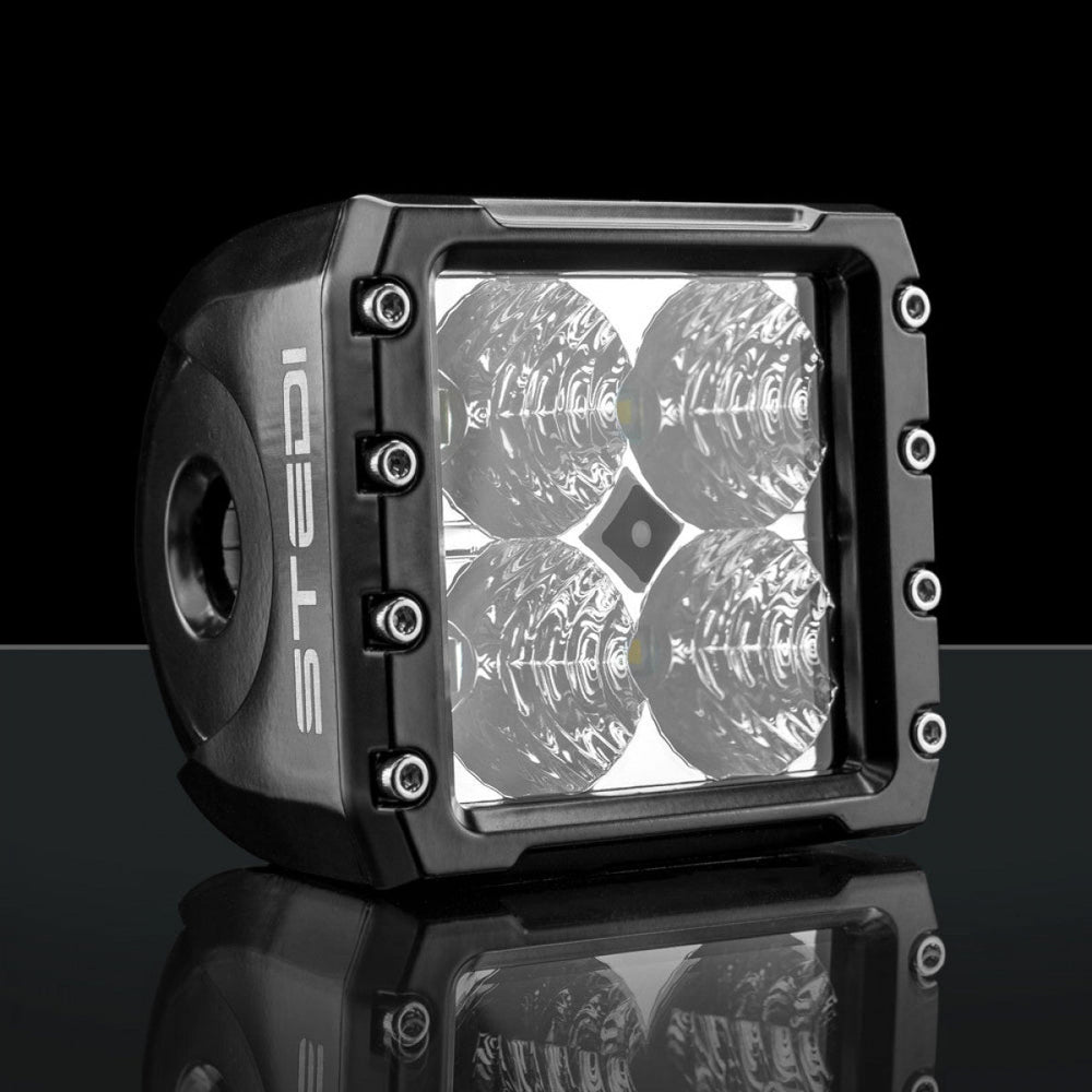 STEDI C-4 Black Edition LED Light Cube (Flood) STEDI LED Driving Lights and Accessories