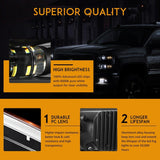 (2pcs/set) 36W Chrome LED Fog Lights 5202 for GMC YUKON 2015-2016