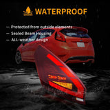LED Tail Light Assembly For 2009-2017 Ford Fiesta Hatchback