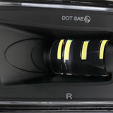 (2pcs/set) 36W LED Fog Light for Dodge Ram 1500 2009-2012 Dodge Ram 2500/3500 2010-2018 (Black)