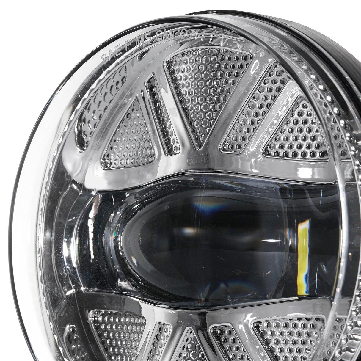 (2pcs/set) 48W LED Fog Lights DOT Approved For 2007-2013 GMC Sierra 1500 / 2007-2014 Sierra 2500HD 3500HD (Chrome)