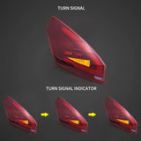 LED Tail Light Assembly For 2009-2017 Ford Fiesta Hatchback