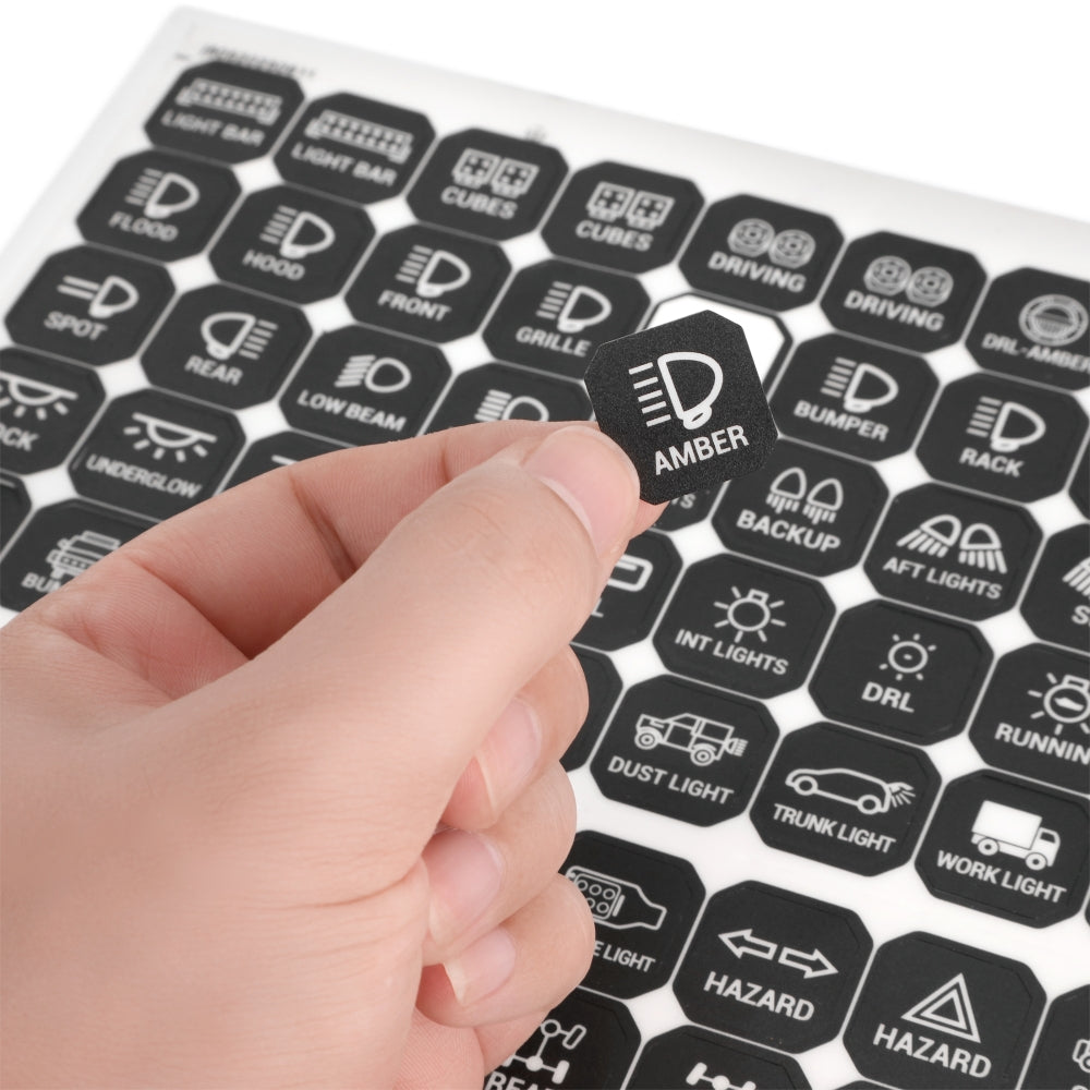 160 Universal Stickers for AS Series Switch Panel