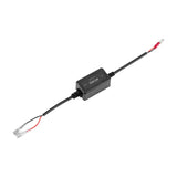H1/H3 C10-Model Enhanced LED Headlight Bulbs Canbus Decoder Anti-flicker Hyper Flash No Warning Harness Resistor Conversion Kit 2pcs/set