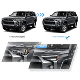 LED Headlight Assembly 4Pcs Projector Upgrade For 2014-2024 Toyota 4Runner