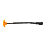 (3pcs/set)  LED Front Grille Lights Raptor Style Amber Light Universal Car Modification (Amber shell/ Smoked shell）