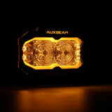 Auxbeam MASTER-T Series 5" Flood Beam Off-Road Lights Amber Backlight
