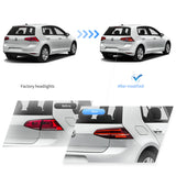 LED Tail Light Assembly With Sequential Turn Signal For 2013-2021 Volkswagen Golf MK7 MK7.5 Hatchback