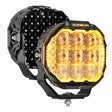 Auxbeam MASTER-T Series 7" Combo Beam Off-Road Lights Amber Backlight