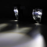 (2pcs/set) 45W DOT Approved LED Fog Lights with DRL for 2016-2018 Chevy Silverado 1500 (Black)