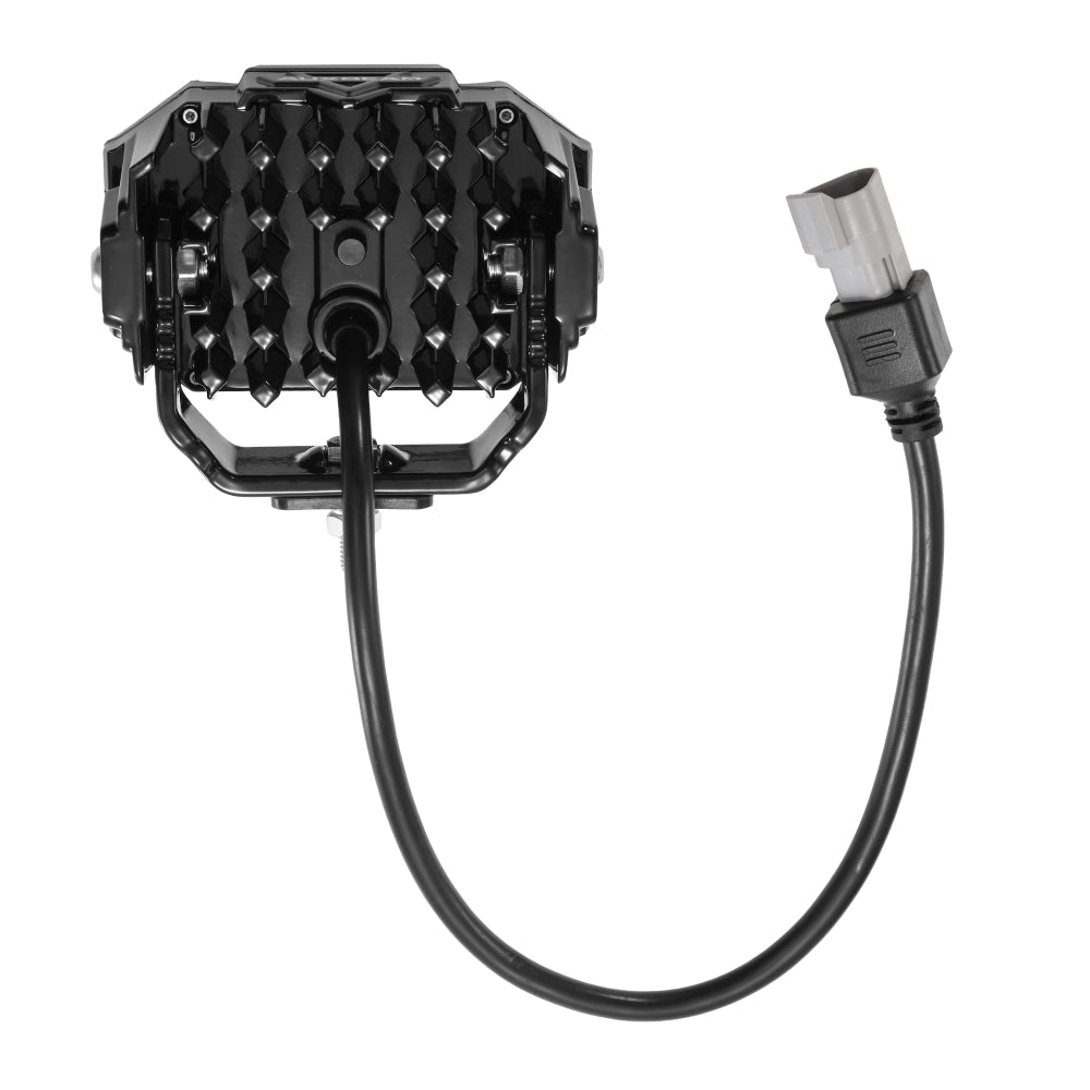 Auxbeam MASTER-T Series 5" Spot Beam Off-Road Lights Amber Backlight