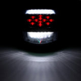 (2pcs/set) Universal Tail Lights 39LEDs Smoked Black for Wrangler YJ TJ CJ Truck Trailer Van Boat
