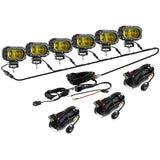 R4 Series | 4 Inch 60W LED Pods Light Flood Beam Amber Light