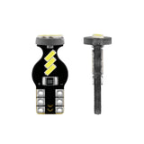 168 2825 W5W T10 LED Interior Light Bulbs 1.5W 300% Brighter 6500K White | 10 Bulbs