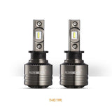 T1 Series Temperature Control Built-in Canbus LED light Bulbs 8000LM