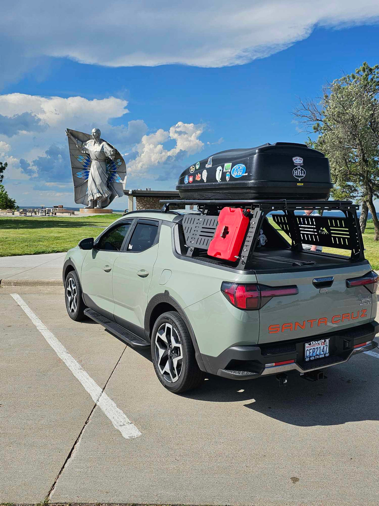 Hyundai Santa Cruz Rack peakoffroad