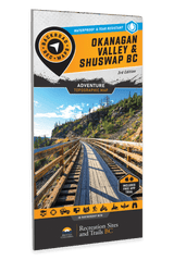 Okanagan Valley & Shuswap BC - Recreation Map