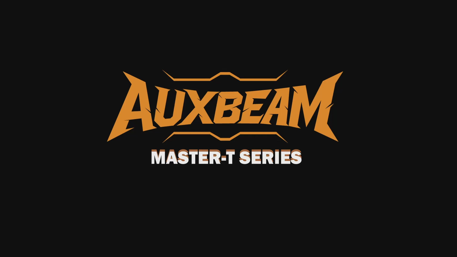Auxbeam MASTER-T Series 9" Combo Beam Off-Road Lights Amber Backlight