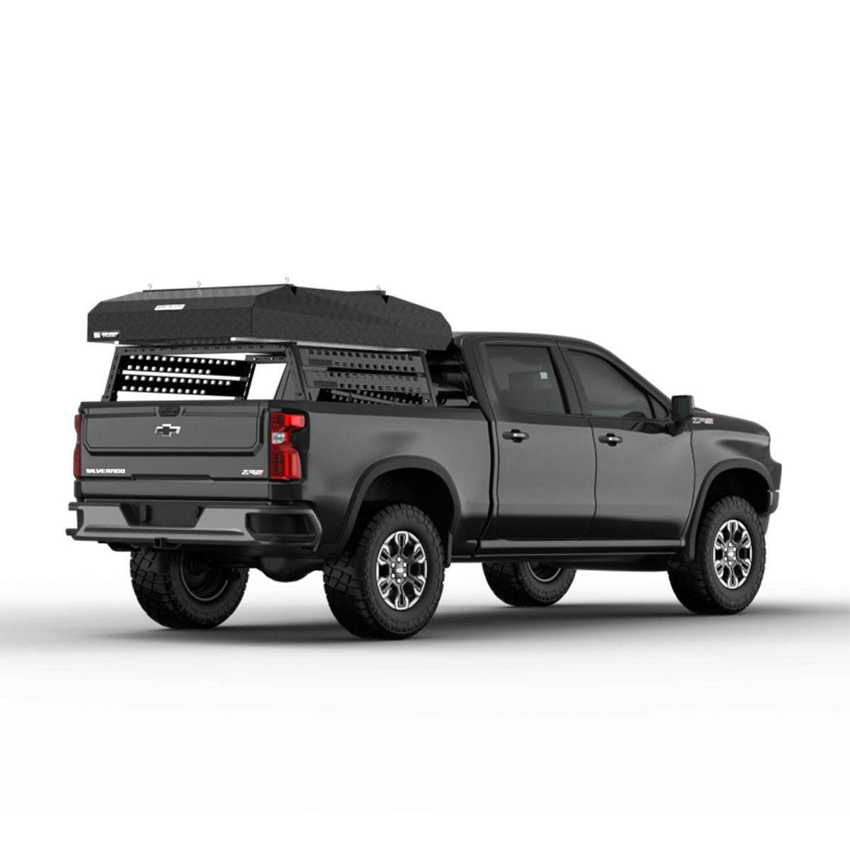 Tuff Stuff STEALTH Hardshell Rooftop Tent, Aluminum, 3-4 Person Tuff Stuff Overland