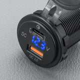 STEDI USB-C Volt Meter Flush Mount