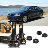 For 2011 Volkswagen Jetta H7 LED Headlight Bulbs