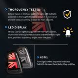 LED Tail Lights Assembly With Amber Sequential Turn Signal For 2007-2015 Mini R Series 2th Gen (R56 R57 R58 R59）